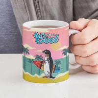 Penguin Im So Cool Christmas Ceramic Mug Xmas Holiday Patterns - Wonder Print Shop