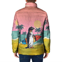 Penguin Im So Cool Christmas Padded Jacket Xmas Holiday Patterns - Wonder Print Shop