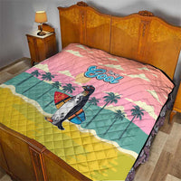Penguin Im So Cool Christmas Quilt Xmas Holiday Patterns - Wonder Print Shop