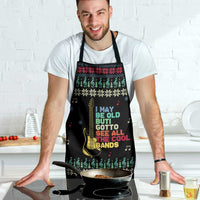 Christmas Vintage Guitar Apron Xmas Holiday Patterns - Wonder Print Shop