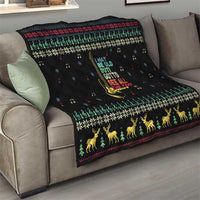 Christmas Vintage Guitar Quilt Xmas Holiday Patterns - Wonder Print Shop