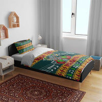 Rock The Holidays Guitar Christmas Bedding Set Xmas Holiday Patterns - Wonder Print Shop