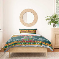 Rock The Holidays Guitar Christmas Bedding Set Xmas Holiday Patterns - Wonder Print Shop