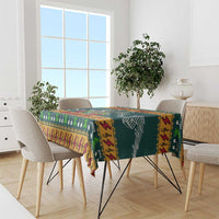 Rock The Holidays Guitar Christmas Tablecloth Xmas Holiday Patterns - Wonder Print Shop