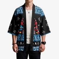 Happy Hockeyday Christmas Kimono Xmas Holiday Patterns - Wonder Print Shop