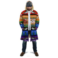 Happy Holigays Christmas Cloak Xmas Holiday Patterns - Wonder Print Shop