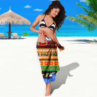 Happy Holigays Christmas Sarong Xmas Holiday Patterns - Wonder Print Shop
