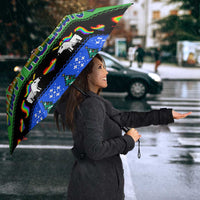 Happy Holigays Christmas Umbrella Xmas Holiday Patterns - Wonder Print Shop