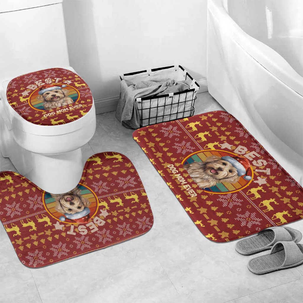 Havanese Best Dog Mom Christmas Bathroom Set Xmas Holiday Patterns - Wonder Print Shop