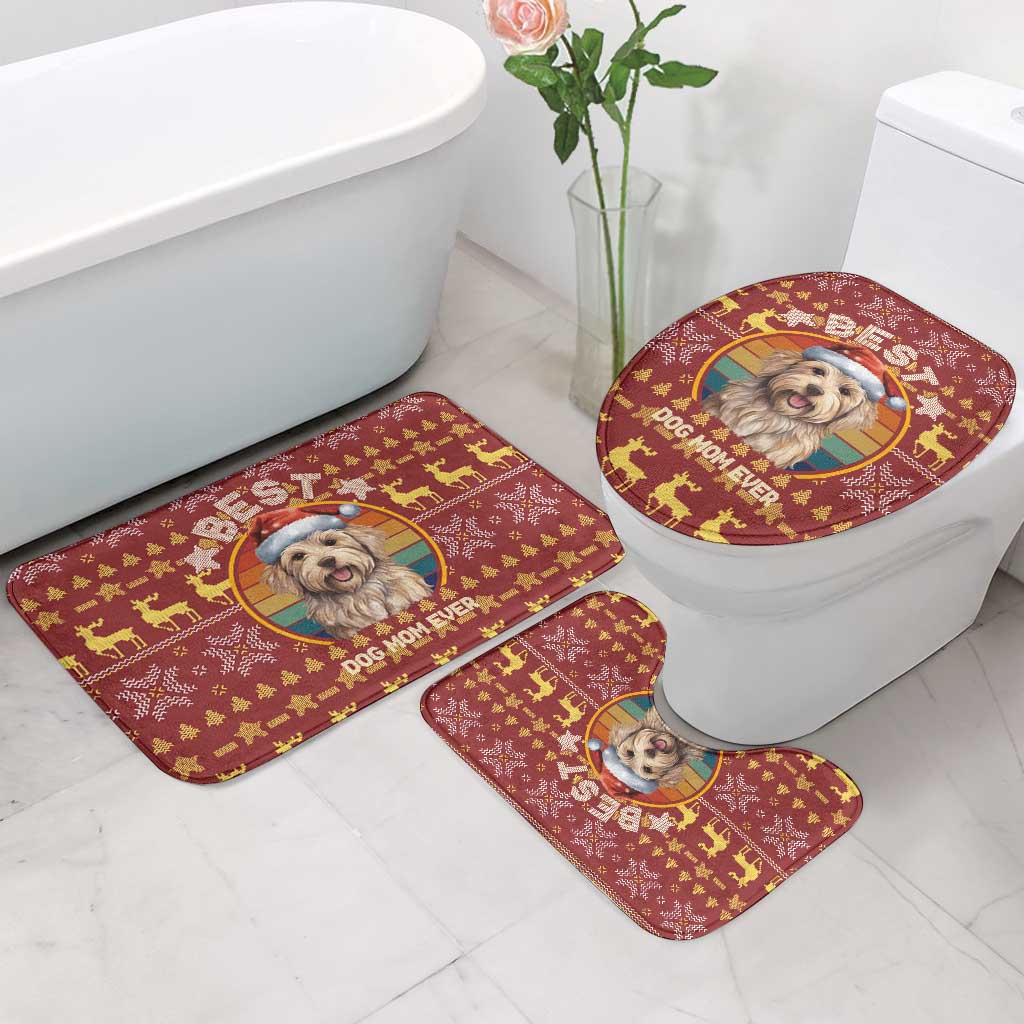 Havanese Best Dog Mom Christmas Bathroom Set Xmas Holiday Patterns - Wonder Print Shop