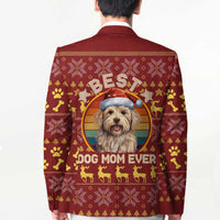 Havanese Best Dog Mom Christmas Blazer Xmas Holiday Patterns - Wonder Print Shop