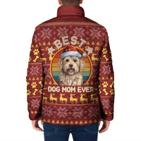 Havanese Best Dog Mom Christmas Padded Jacket Xmas Holiday Patterns - Wonder Print Shop