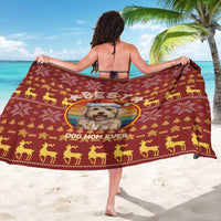 Havanese Best Dog Mom Christmas Sarong Xmas Holiday Patterns - Wonder Print Shop