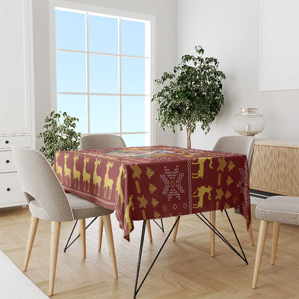 Havanese Best Dog Mom Christmas Tablecloth Xmas Holiday Patterns - Wonder Print Shop