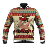 Have A Nutty Holiday Christmas Christmas Baseball Jacket Xmas Holiday Patterns - Wonder Print Shop