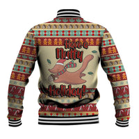 Have A Nutty Holiday Christmas Christmas Baseball Jacket Xmas Holiday Patterns - Wonder Print Shop