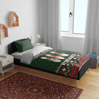 Christmas Bowling Rollin With My Snowmies Bedding Set Xmas Holiday Patterns - Wonder Print Shop