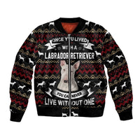 Christmas Bull Dog Terrier Bomber Jacket Xmas Holiday Patterns - Wonder Print Shop
