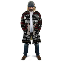 Christmas Bull Dog Terrier Cloak Xmas Holiday Patterns - Wonder Print Shop