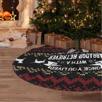 Christmas Bull Dog Terrier Tree Skirt Xmas Holiday Patterns - Wonder Print Shop