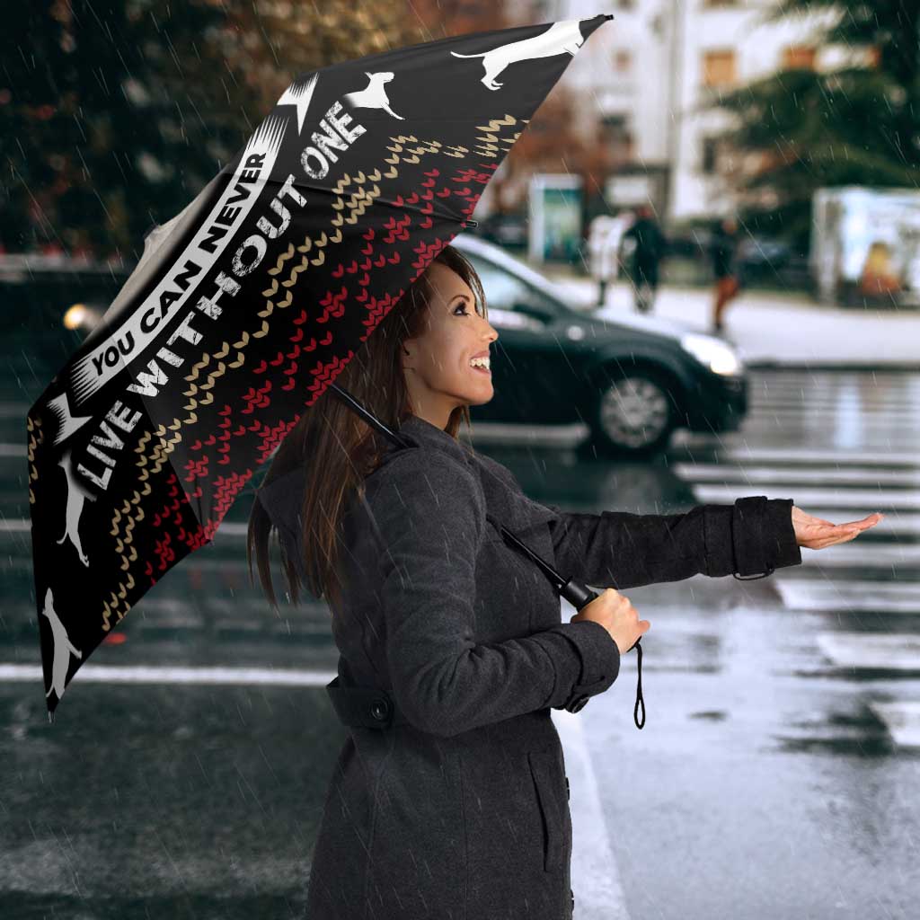 Christmas Bull Dog Terrier Umbrella Xmas Holiday Patterns - Wonder Print Shop