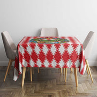 Christmas Butterfly Wreath Tablecloth Xmas Holiday Patterns - Wonder Print Shop