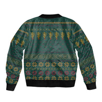 Cactus Christmas Bomber Jacket Xmas Holiday Patterns - Wonder Print Shop