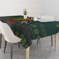 Cactus Christmas Tablecloth Xmas Holiday Patterns - Wonder Print Shop