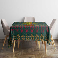 Cactus Christmas Tablecloth Xmas Holiday Patterns - Wonder Print Shop