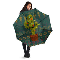 Cactus Christmas Umbrella Xmas Holiday Patterns - Wonder Print Shop