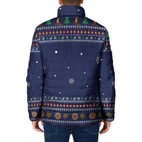 Camping I Hate People Christmas Padded Jacket Xmas Holiday Patterns - Wonder Print Shop