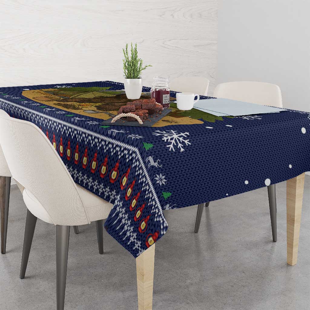 Camping I Hate People Christmas Tablecloth Xmas Holiday Patterns - Wonder Print Shop