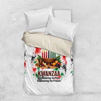 Kwanzaa Pan African Bedding Set - Mishumaa Saba - Black History - Watercolor Art