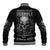 Warning I'm An A Mad Skull Baseball Jacket - Wonder Print Shop