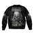 Warning I'm An A Mad Skull Bomber Jacket - Wonder Print Shop