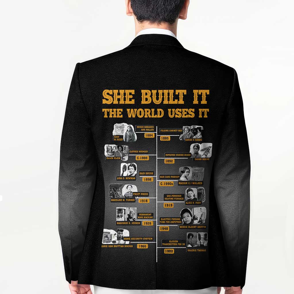 She Built It The World Uses It Blazer African Influential Women Innovators Timeline - Wonder Print Shop