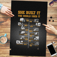 She Built It The World Uses It Puzzle African Influential Women Innovators Timeline - Wonder Print Shop