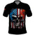 I Have Three Sides Skull Flag Polo Shirt - Wonder Print Shop