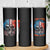 I Have Three Sides Skull Flag Skinny Tumbler