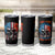 I Have Three Sides Skull Flag Tumbler Cup