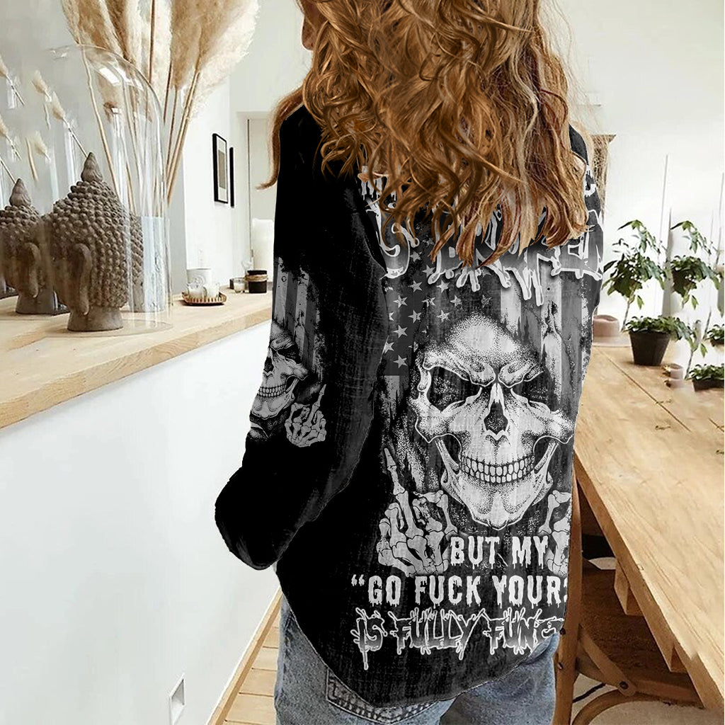 my-give-a-f-mad-skull-women-casual-shirt