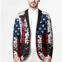 Custom American Flag Motocross Blazer with Eagle Graphic - Wonder Print Shop