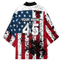 Custom American Flag Motocross Kimono with Eagle Graphic - Wonder Print Shop