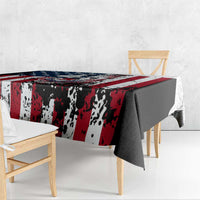 Custom American Flag Motocross Tablecloth with Eagle Graphic - Wonder Print Shop