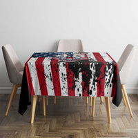 Custom American Flag Motocross Tablecloth with Eagle Graphic - Wonder Print Shop