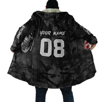 Custom American Flag Skull Motocross Cloak - Wonder Print Shop