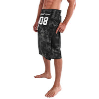 Custom American Flag Skull Motocross Lavalava - Wonder Print Shop