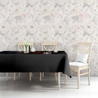 Custom American Flag Skull Tablecloth with Bowling Pins Flame Effect and Grunge Pattern - Wonder Print Shop