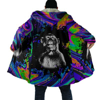 Funny Psychedelic Monkey Thinker Cloak Trippy Curiosity Vibes