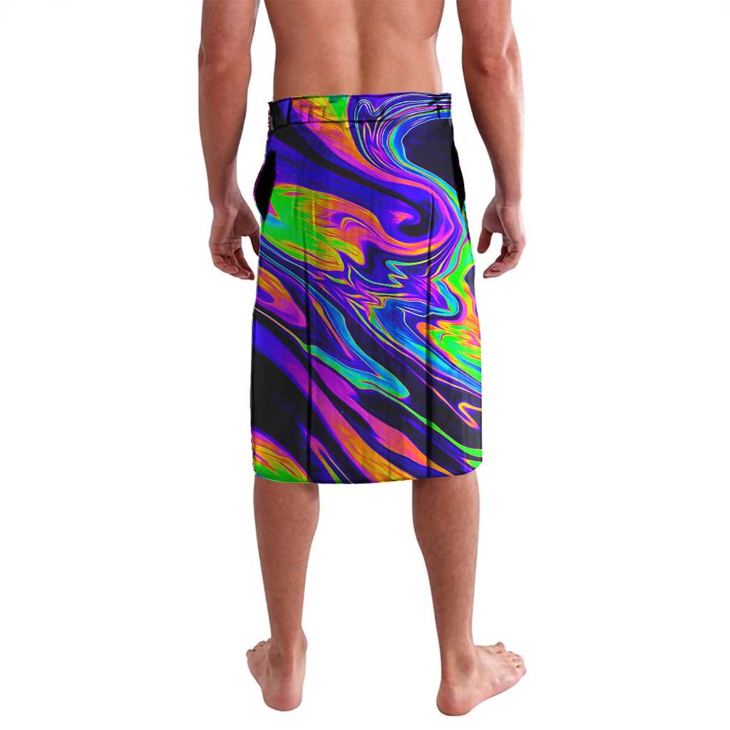 Funny Psychedelic Monkey Thinker Lavalava Trippy Curiosity Vibes